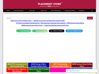 Placement Store platform preview