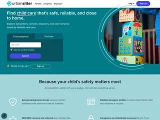 UrbanSitter screenshot preview