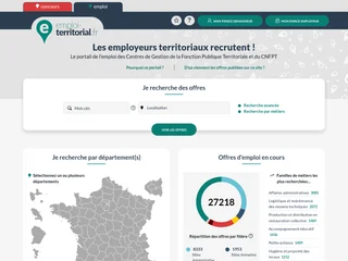 Emploi-Territorial screenshot preview