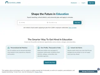 SchoolJobs screenshot preview SchoolJobs screenshot preview