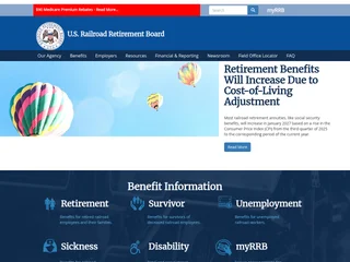 U. Railroad Retirement Board screenshot preview