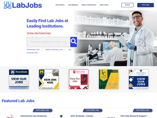 LabJobs screenshot preview