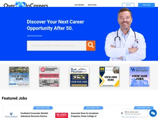 Over50inCareers screenshot preview