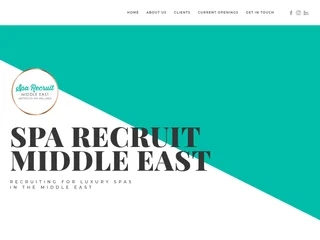Spa Recruit Middle East screenshot preview Spa Recruit Middle East screenshot preview