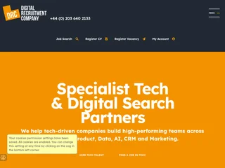 Digital Recruitment Company screenshot preview