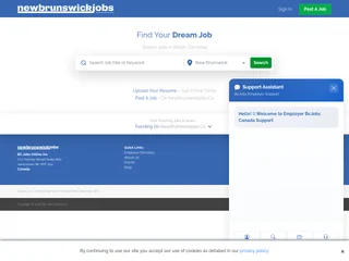 New Brunswick Jobs screenshot preview