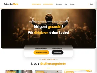 DirigentenMarkt screenshot preview
