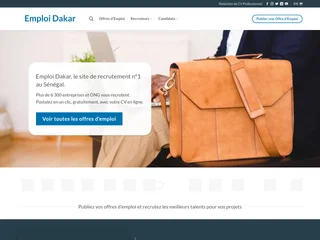 Emploi Dakar platform preview