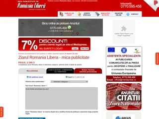 Ziarul Romania Libera screenshot preview