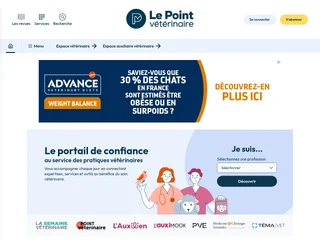 Le Point Vétérinaire screenshot preview