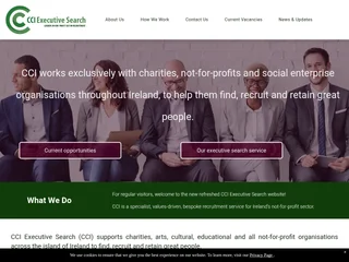 CCI Executive Search platform preview