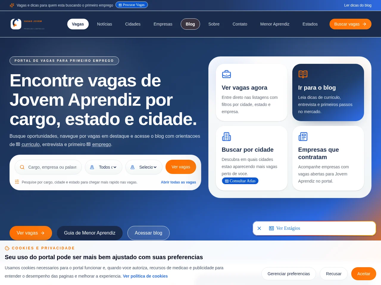 SLZ Content website screenshot