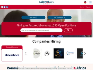 Malawijob screenshot preview