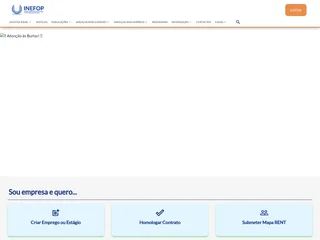 Instituto Nacional de Emprego e Formação Profissional platform preview