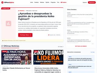 El Perú Opina screenshot preview