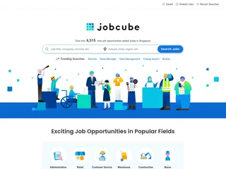 Jobcube screenshot preview
