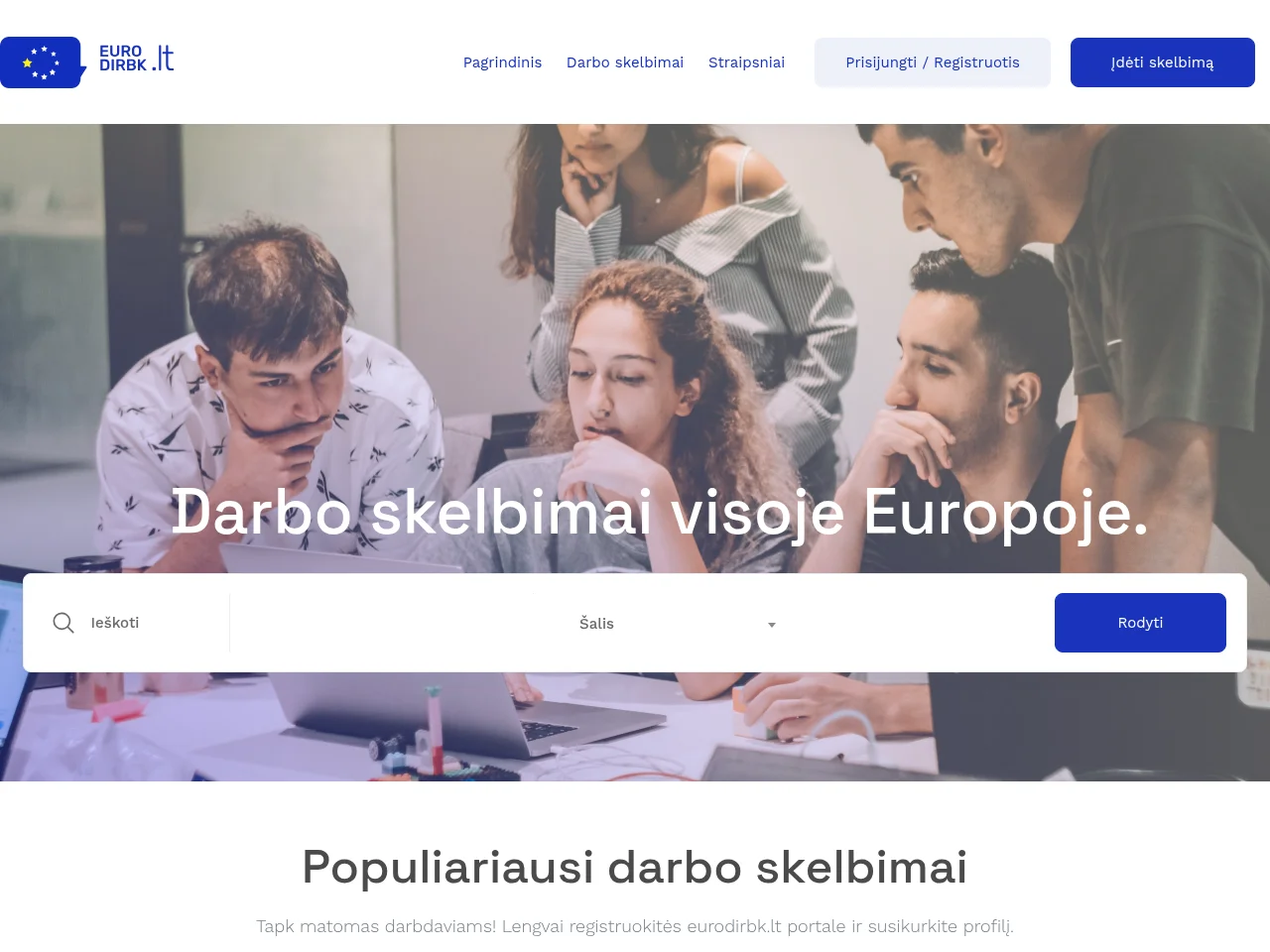 EURODIRBK screenshot EURODIRBK website screenshot