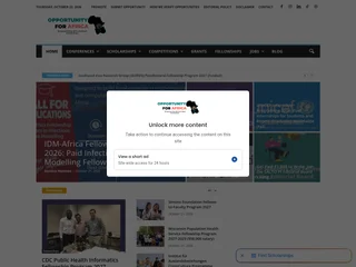 Opportunity For Africa screenshot preview