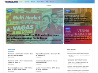 Vagas Rio de Janeiro screenshot preview