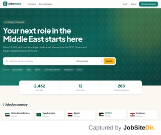JobsMena screenshot preview
