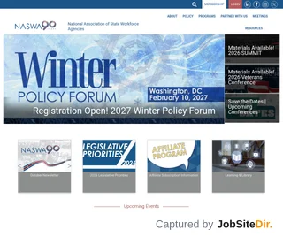 National Association of State Workforce Agencies platform preview