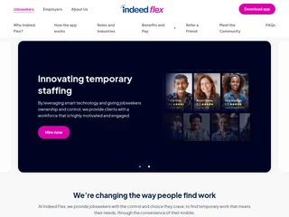 Indeed Flex UK screenshot preview