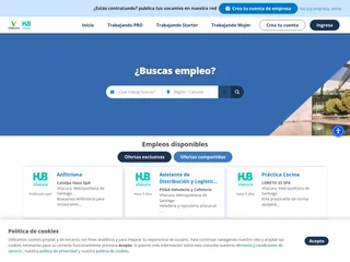 Empleos Vitacura platform preview