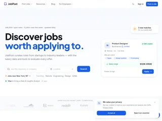 JobPost platform preview