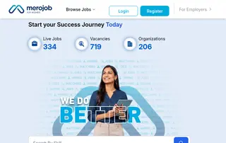 merojob screenshot preview