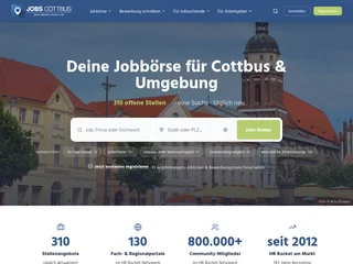 Jobs Cottbus platform preview