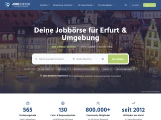 Jobs Erfurt platform preview