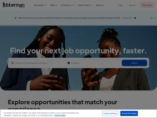 Jobberman screenshot preview