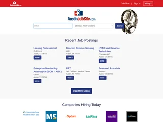 AustinJobSite platform preview
