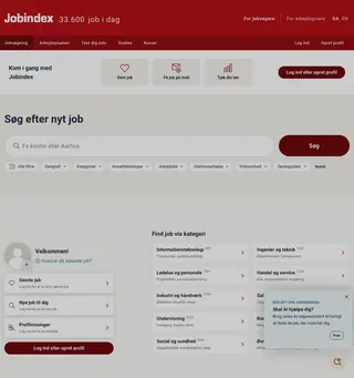 Jobindex screenshot preview