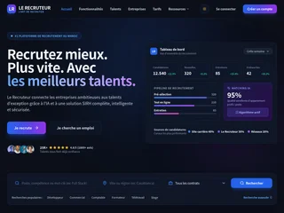 Le Recruteur platform preview