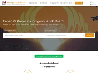 Aboriginal Job Board platform preview