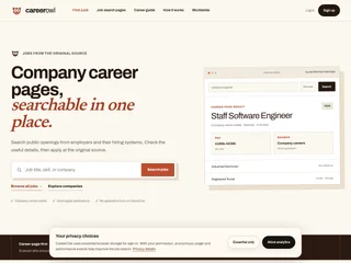 CareerOwl platform preview