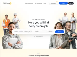 infoPraca platform preview