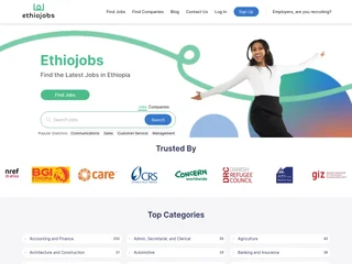 Ethiojobs screenshot preview