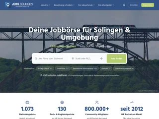 Jobs Solingen platform preview
