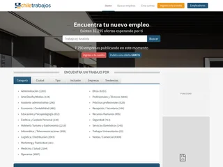 ChileTrabajos platform preview