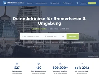 Jobs Bremerhaven platform preview