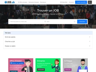 1JOB.ch platform preview 1JOB.ch platform preview