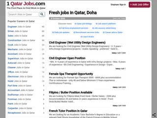 1 Qatar Jobs platform preview 1 Qatar Jobs platform preview