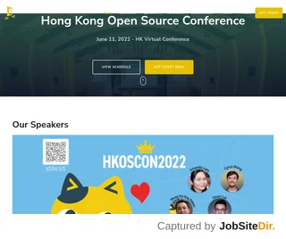 Hong Kong Open Source Conference 2022 screenshot preview Hong Kong Open Source Conference 2022 screenshot preview
