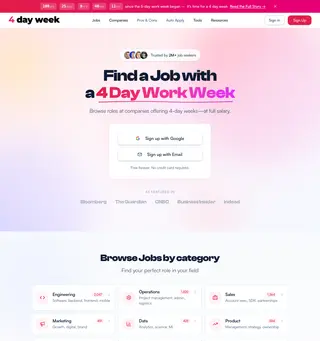 4dayweek.io screenshot preview