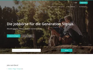 50plus-jobs.ch platform preview 50plus-jobs.ch platform preview