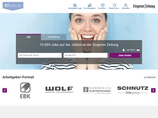57jobs.de screenshot preview