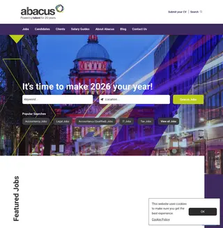 Abacus Careers screenshot preview