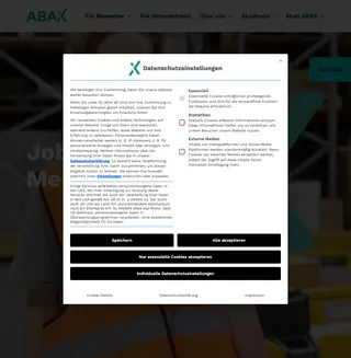 ABAX Personaldienstleistungen screenshot preview